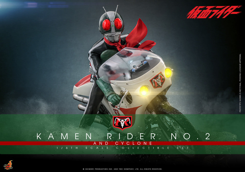 HOT TOYS 1/6 TMS149 KAMEN RIDER NO.2 & CYCLONE SET – One