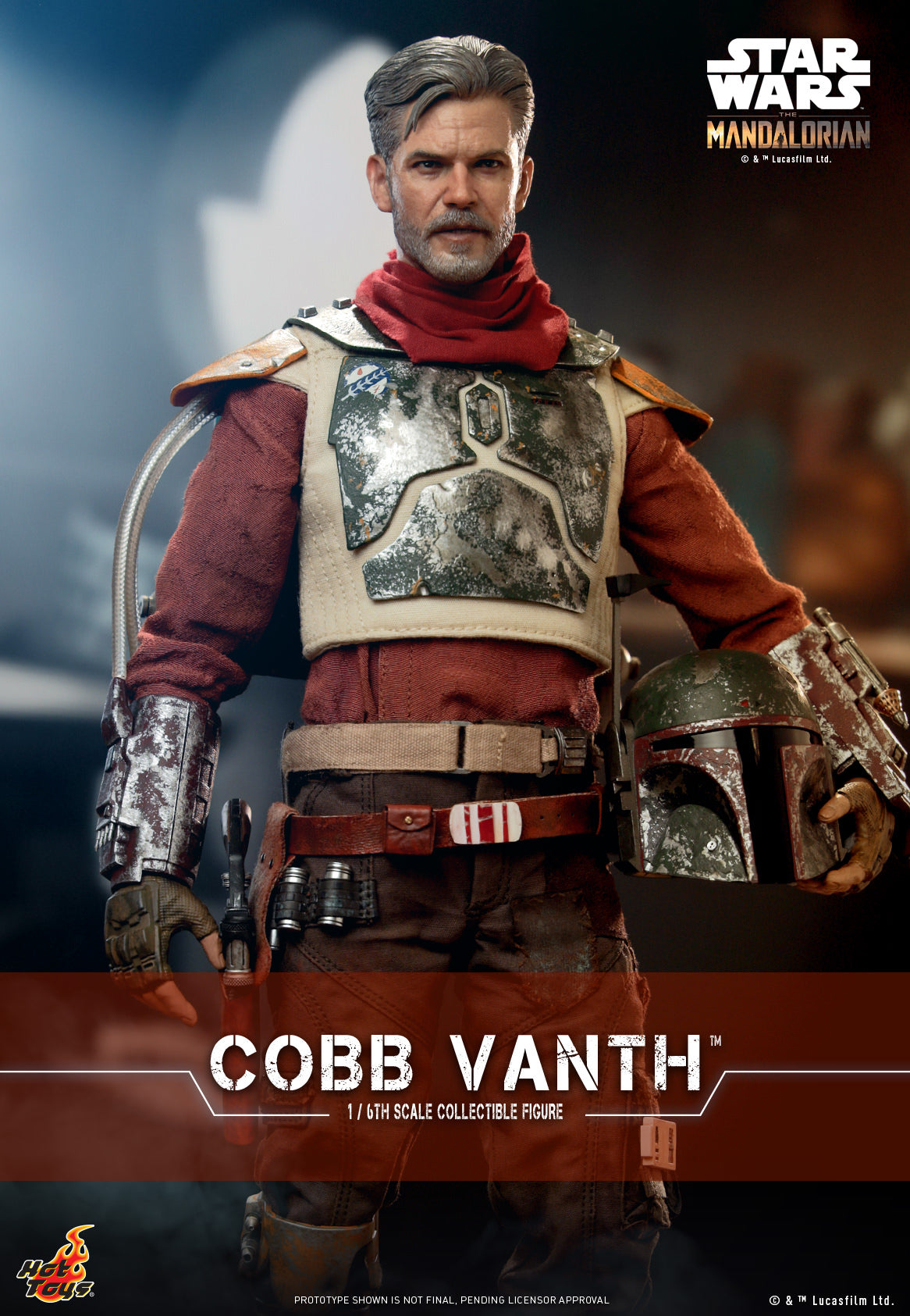 ホットトイズ TMS084 マンダロリアン コブ・ヴァンス Cobb 1/6 HOT TOYS 1/6 TMS084 COBB VANTH – One Man's Hobby