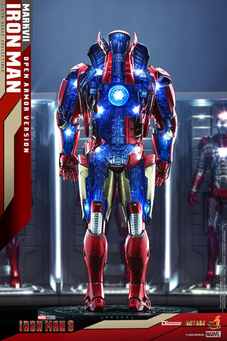 Iron Man Mark VII (Open Armor Version)- back lights  1