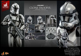 HOT TOYS 1/6 MMS643 CLONE TROOPER CHROME