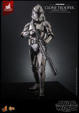 HOT TOYS 1/6 MMS643 CLONE TROOPER CHROME