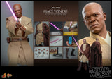 HOT TOYS 1/6 MMS681 MACE WINDU - Star Wars Attack of the Clones