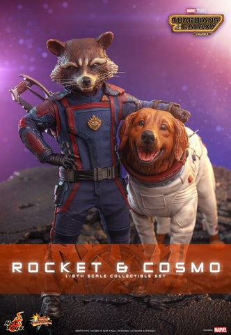 HOT TOYS 1/6 MMS708 ROCKET & COSMOS