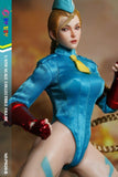 PLAY TOYS 1/6 P020-B FEMALE FIGHTER CAMMY BLUE